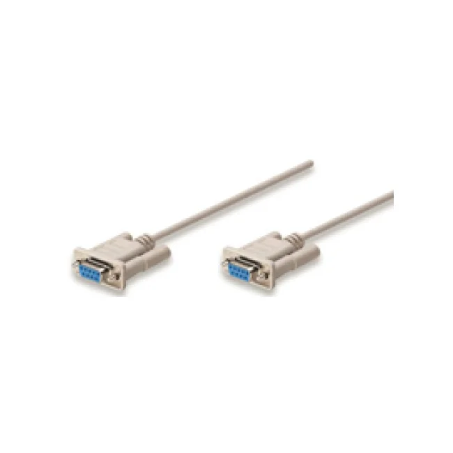 Manhattan DB9 1.8m cable serial Gris image 2