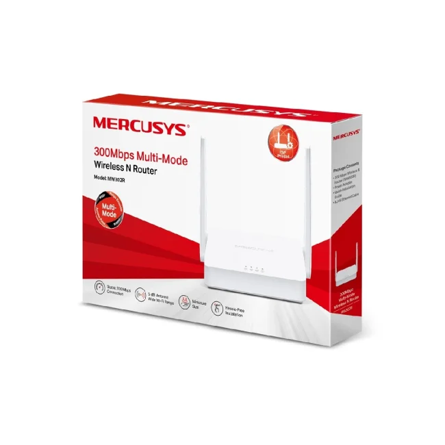 Mercusys MW302R router inalámbrico Ethernet rápido Banda única (2,4 GHz) Blanco image 19