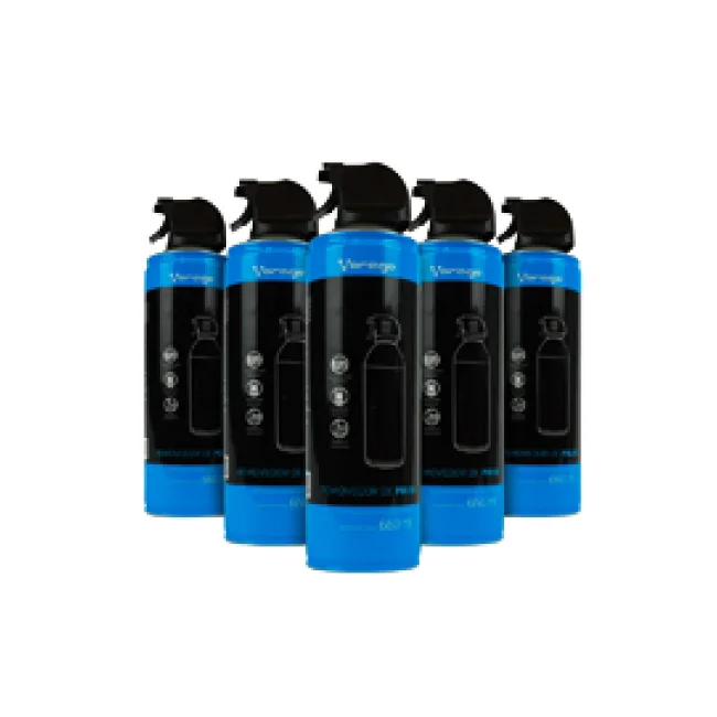 KIT VORAGO 5 PZAS AIRE COMPRIMIDO 660ML KIT5-CLN-300 image 2