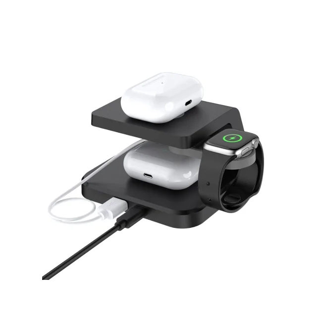 Acteck Energon S-Mate CI730 Audífonos, Smartphone, Reloj inteligente Negro USB Cargador inalámbrico Interior image 6