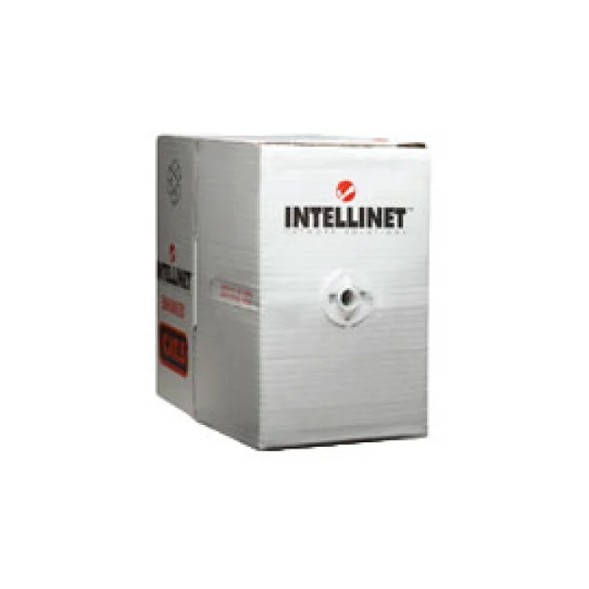 Intellinet BOBINA CABLE UTP DE RED CAT5E COBRE ROLLO 305M SOLIDA GRIS