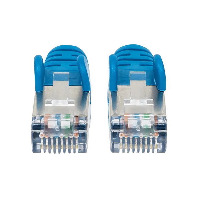 Intellinet Cable de Red Cat6a S/FTP, 0.9 m, Azul image 7