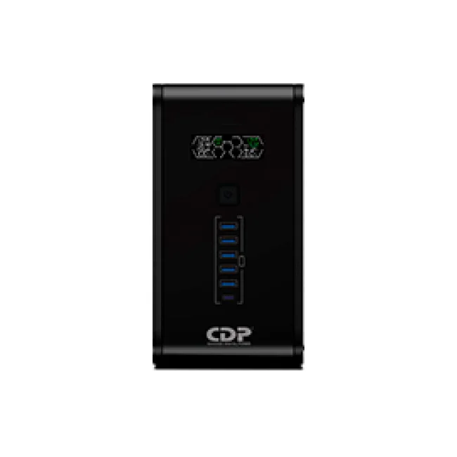CDP R-SMART1510 sistema de alimentación ininterrumpida (UPS) Línea interactiva 1.5 kVA 900 W 10 salidas AC image 3