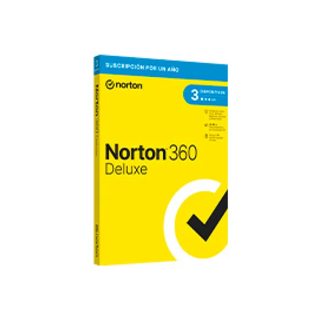 NORTON 360 DELUXE 3 DISPOSITIVOS 1 AÑO (21414731)