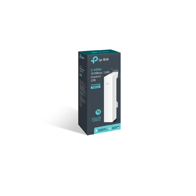 TP-Link CPE220 punto de acceso inalámbrico 300 Mbit/s Blanco Energía sobre Ethernet (PoE) image 15