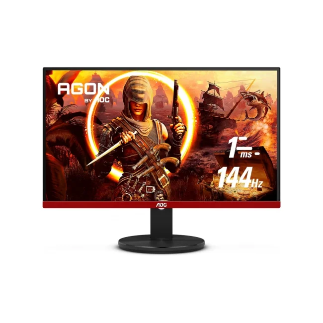 AOC G2490VX monitor de computadora 60.5 cm (23.8") 1920 x 1080 Pixeles Full HD LED Negro, Rojo image 3