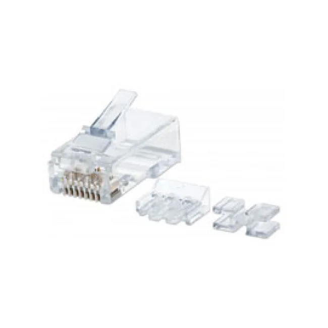 Intellinet PLUG RJ45 CAT6A SOLIDO UTP BOTE 80 PZAS ORO 50-MICRAS PRO