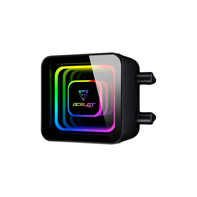 ENFRIAMIENTO LIQUIDO OCELOT GAMING OEL240 / 240MM / ARGB / 70 CFM / 1800 RPM / 32 DB / INTEL Y AMD / COLOR NEGRO image 2