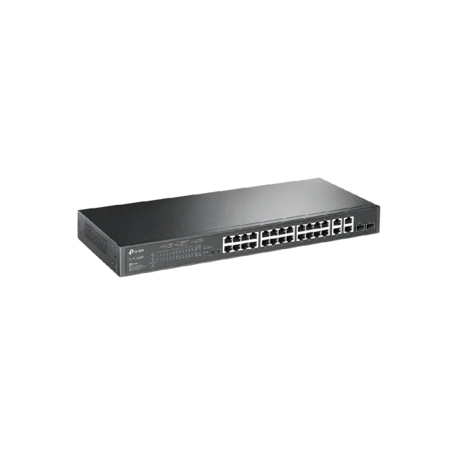 TP-Link JetStream TL-SL2428P dispositivo de redes Gestionado L2 Fast Ethernet (10/100) Energía sobre Ethernet (PoE) 1U Negro image 5
