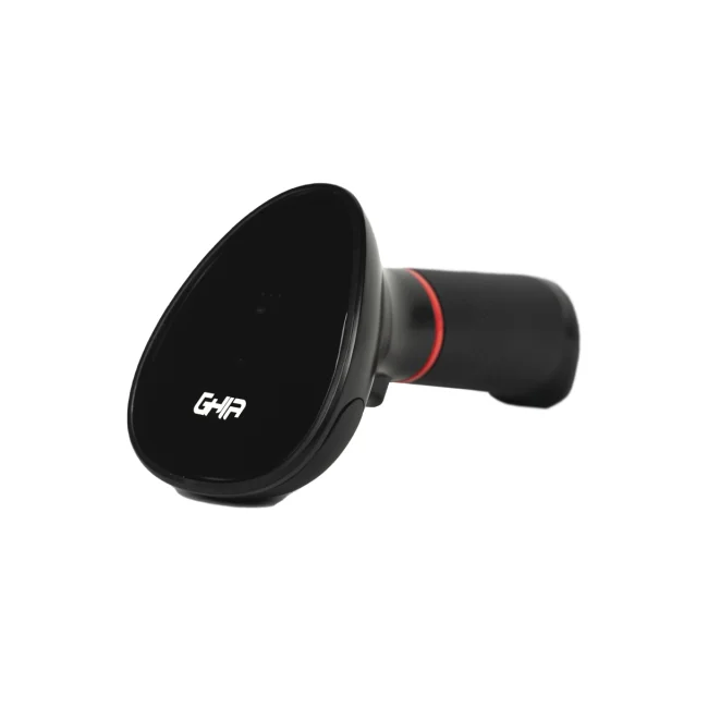 Ghia LECTOR DE CODIGOS DE BARRAS 2D INALAMBRICO // RECEPTOR USB // BLUETOOTH // BASE DE CARGA // COM Lector de código de barras manual CMOS Negro image 6