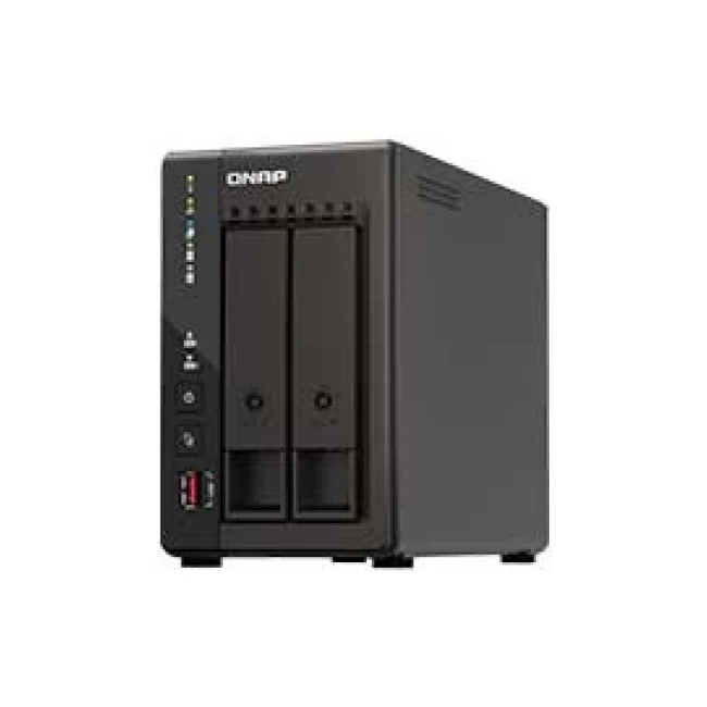 QNAP TS-253E NAS Tower Intel® Celeron® J6412 8 GB 0 TB QNAP Turbo System Negro