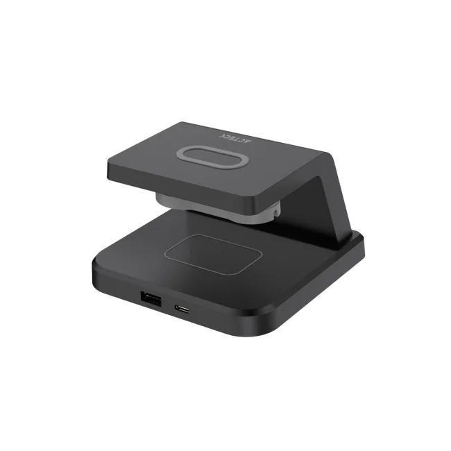 Acteck Energon S-Mate CI730 Audífonos, Smartphone, Reloj inteligente Negro USB Cargador inalámbrico Interior image 4