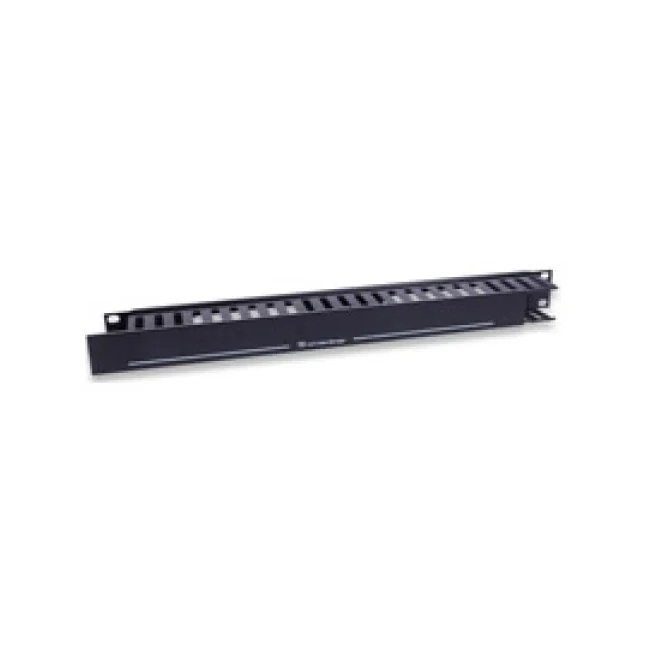 Intellinet Organizador Horizontal 19", 1U, (Metal)