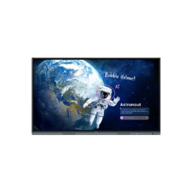 PANTALLA INTERACTIVA BENQ RM7505 75 / DLED / 4K UHD / 400NITS / IA / ANDROID / 8GB/128 GB / VGA, HDMI, USB, DISPLAYPORT, RS232, LAN, WIFI, BT, ALTAVOCES-MICROFONO / 50 PTS TACTILES / GARANTIA 3 AÑOS