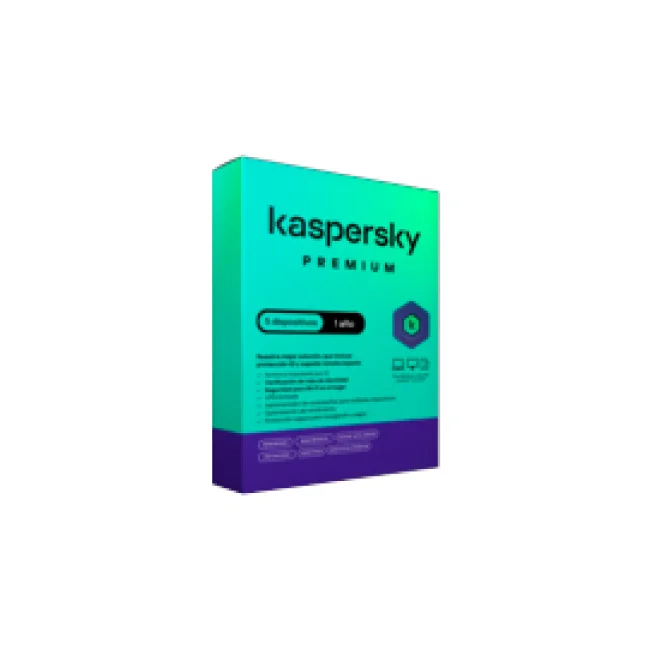 KASPERSKY PREMIUM 5 DISP 1 AñO (FISICA)