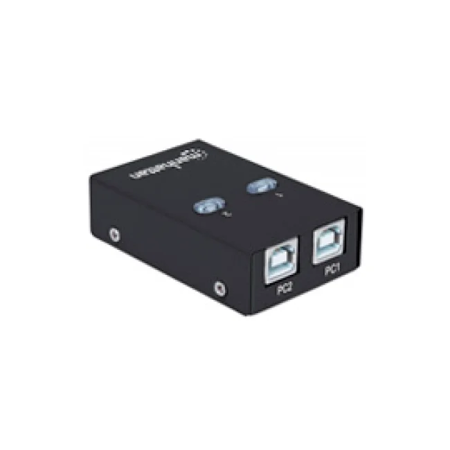 Manhattan Switch Automático para compartir dispositivos USB de Alta Velocidad 2.0