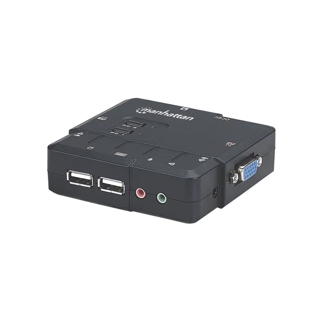 Manhattan Switch KVM Compacto de 2 Puertos image 9