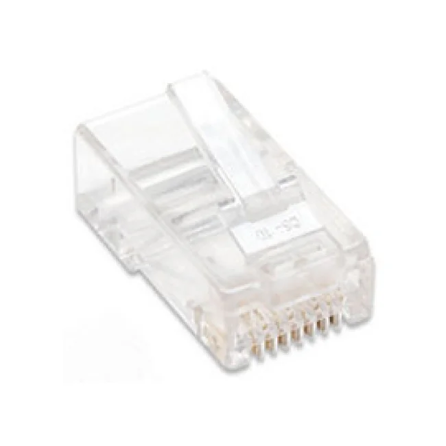 Intellinet PLUG RJ45 CAT5E MULTIFILAR UTP BOTE 100 PZAS ORO 15-MICRAS image 4