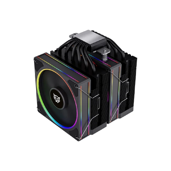 Enfriamiento de Aire  BAMLAM RUSH HELIUX PRO HEX70 Sistema de enfriamiento de Aire, Disipador de aire Doble, Iluminación ARGB image 5