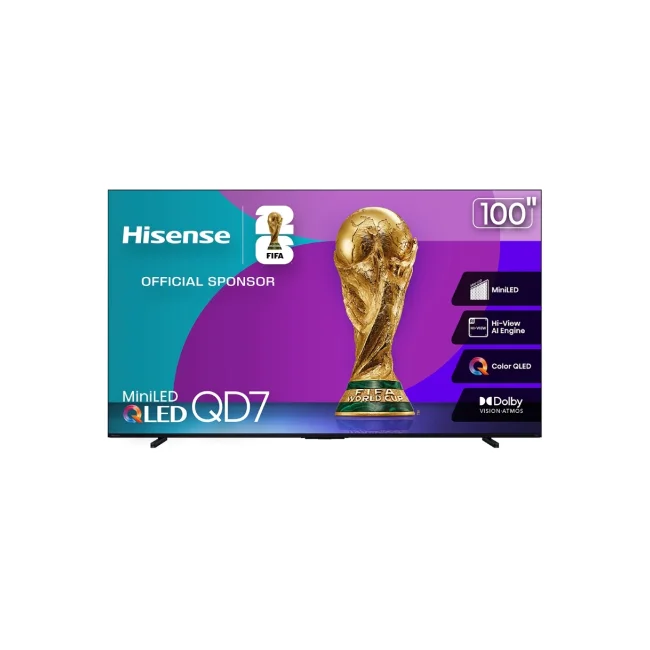 Hisense 100QD7N Televisor 2.54 m (100") 4K Ultra HD Smart TV Wifi Negro image 4