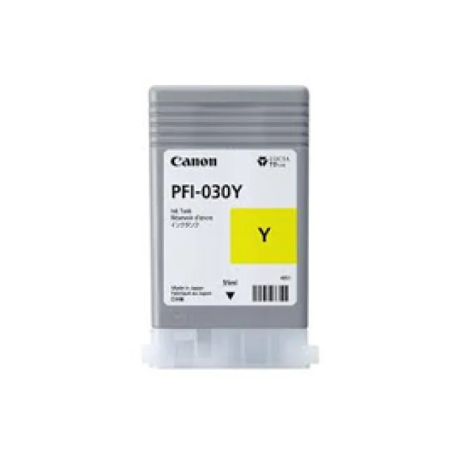 TINTA CANON PFI-030Y 3492C001AA AMARILLO IMAGEPROGRAF TA-20/TA-30 (55 ML)