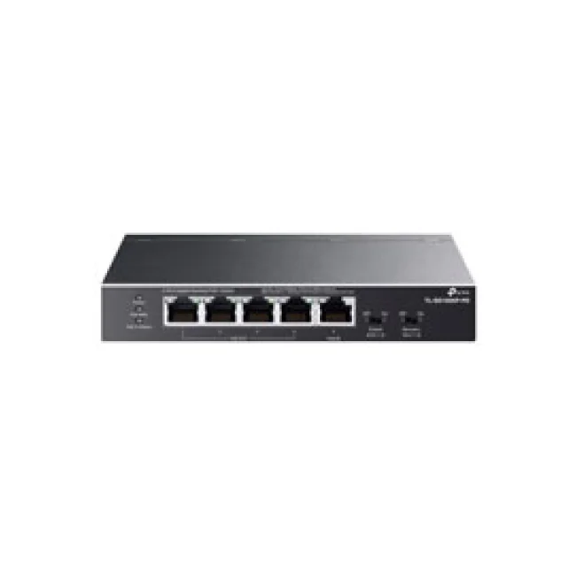 TP-Link TL-SG1005P-PD dispositivo de redes Gigabit Ethernet (10/100/1000) Energía sobre Ethernet (PoE) Negro image 2