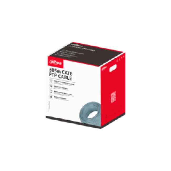Dahua Technology DH-PFM920I-6F-C cable de red Gris 305 m Cat6 F/UTP (FTP)