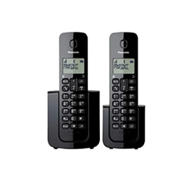 Panasonic KX-TGB112MEB teléfono Teléfono DECT Identificador de llamadas Negro