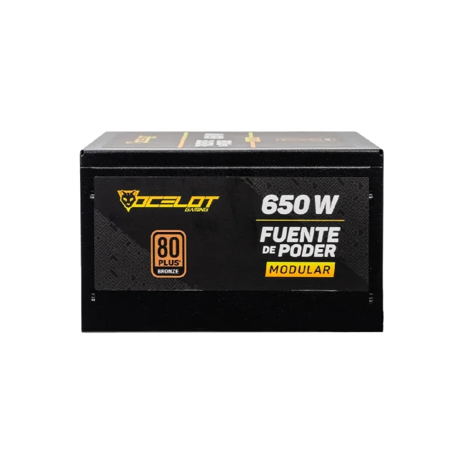 Ocelot Gaming OPS650 unidad de fuente de alimentación 650 W 20+4 pin ATX ATX Negro image 9