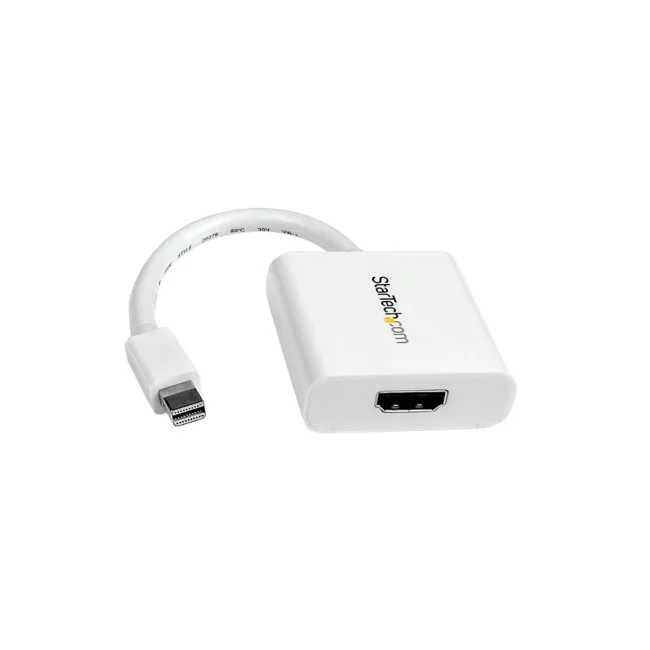 StarTech.com Adaptador Convertidor de Video Mini DisplayPort DP a HDMI - 1920x1200 - Pasivo - Blanco image 3