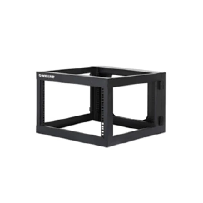 Intellinet Rack abierto de 19" para montaje en pared, 4 postes, 6U
