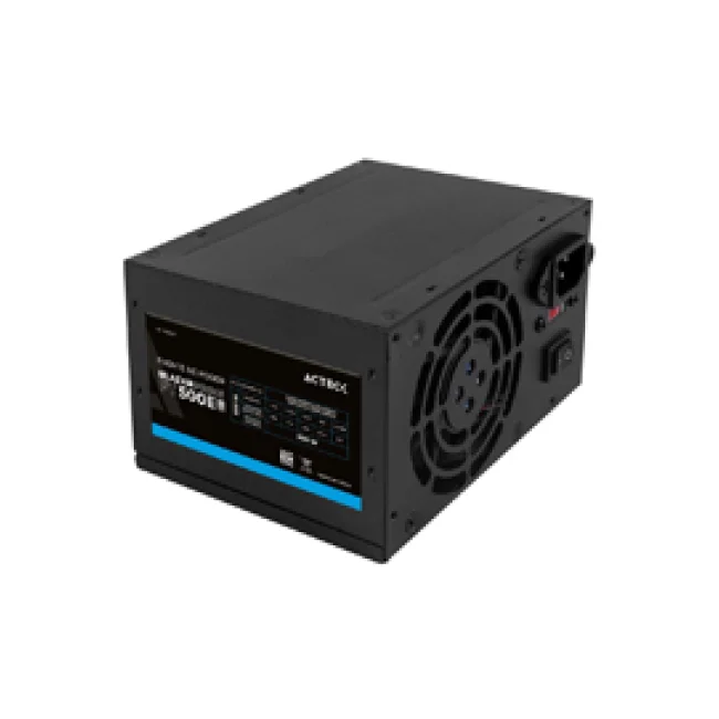 Acteck AC-938143 unidad de fuente de alimentación 500 W 20+4 pin ATX ATX Negro