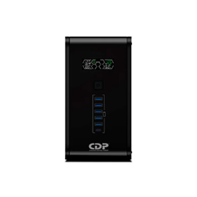 CDP R-SMART2010 sistema de alimentación ininterrumpida (UPS) Línea interactiva 2 kVA 1200 W 10 salidas AC image 3