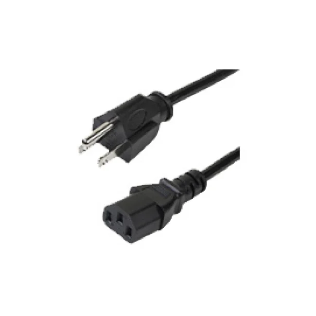StarTech.com Paquete de 10 Cables de 3m de Alimentación de Computadora, NEMA 5-15P a C13, 10A 125V, 18AWG, Cable de Alimentación de Repuesto para Impresora, Computadora o Monitor, UL