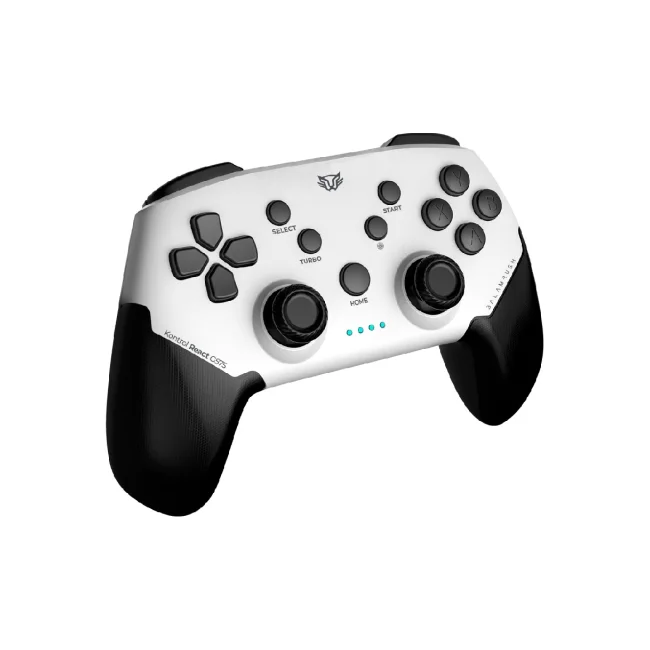 Balam Rush Kontrol React G575 Negro, Blanco Bluetooth/RF/USB Gamepad Android, Nintendo Switch, PC, PlayStation 4, Playstation 3, iOS image 6