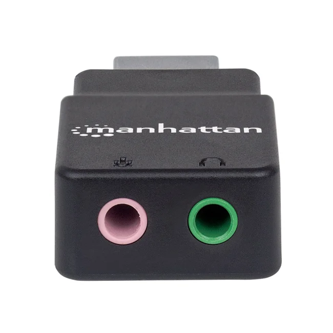 Manhattan Adaptador de Sonido Estéreo USB de Alta Velocidad image 6