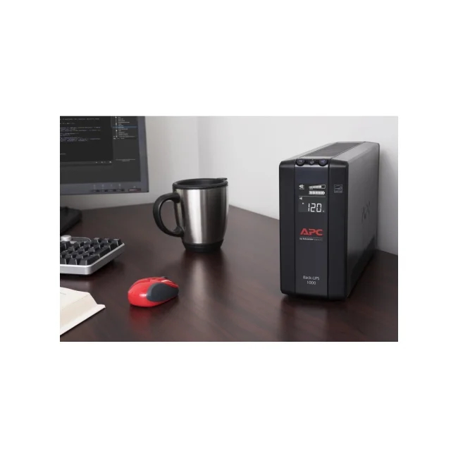 APC BX1000M-LM60 sistema de alimentación ininterrumpida (UPS) Línea interactiva 1 kVA 600 W 8 salidas AC image 4