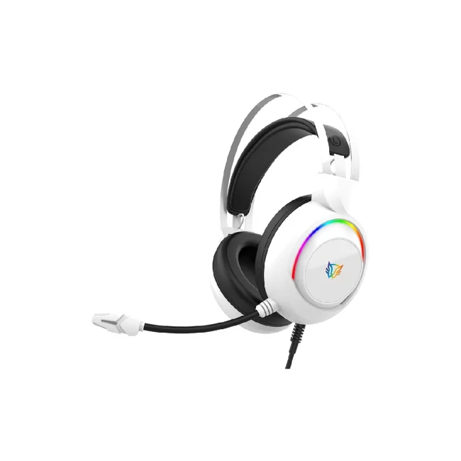 DIADEMA GAMER BALAM RUSH HESIX II ALAMBRICO 3.5MM BLANCO image 3