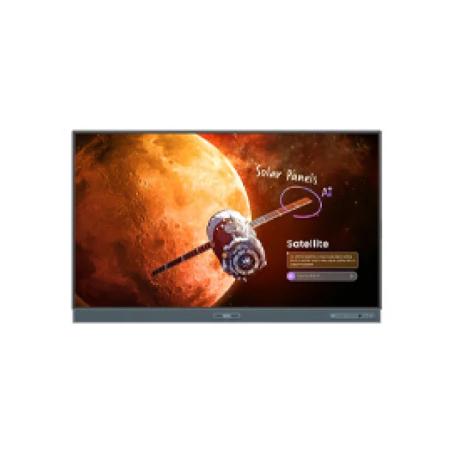 PANTALLA INTERACTIVA BENQ RP8605 86 / UHD / 400 NITS / ANDROID / 16GB/256 GB / VGA, HDMI, USB, DISPLAYPORT, RS232, LAN, WIFI, BLUETOOTH, AUDIO /50 PUNTOS TACTILES / GARANTIA 3 AÑOS
