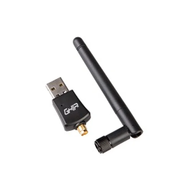 TARJETA DE RED USB 2.0 GHIA INALAMBRICA DUAL BAND 600 MBPS ALTA VELOCIDAD CON ANTENA