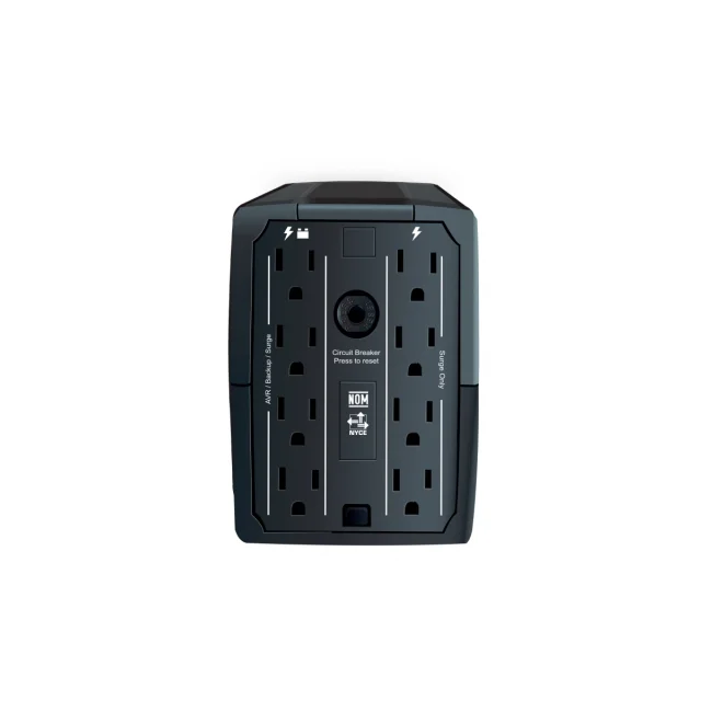 CDP R-UPR758 sistema de alimentación ininterrumpida (UPS) Línea interactiva 0.75 kVA 375 W 8 salidas AC image 8
