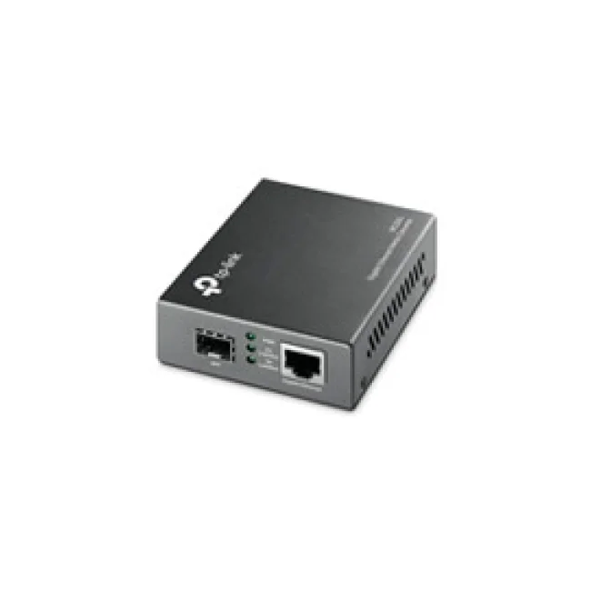 TP-Link Omada MC220L convertidor de red 1000 Mbit/s Multimodo, Modo único Negro image 2