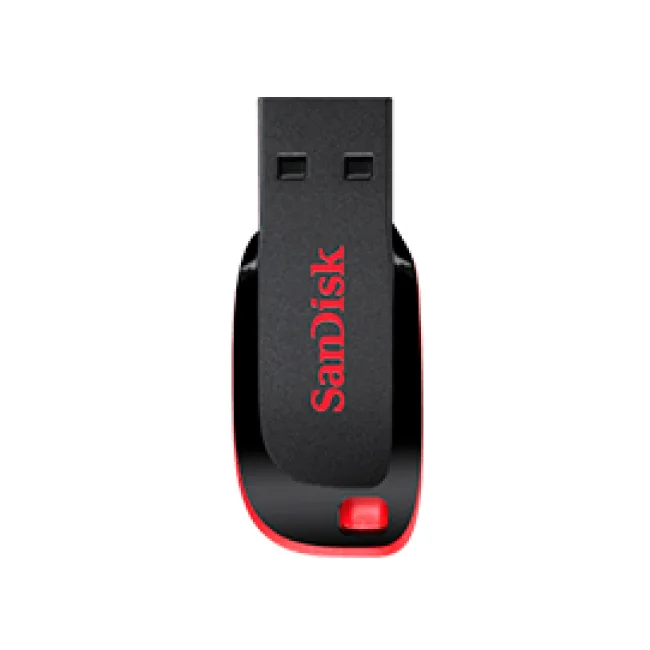 SanDisk Cruzer Blade unidad flash USB 128 GB USB tipo A 2.0 Negro, Rojo image 2