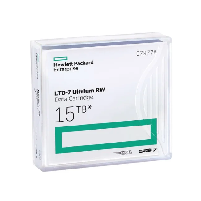 HPE LTO-7 Ultrium, 15 TB, RW Cinta de datos en blanco 1.27 cm image 5