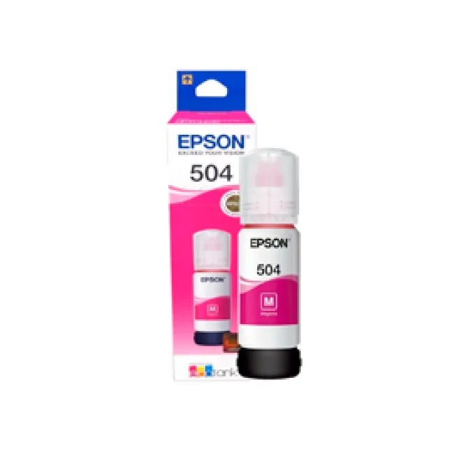 CARTUCHO EPSON MODELO T504 MAGENTA, PARA L4150, L4160, L6161, L6171, L6191
