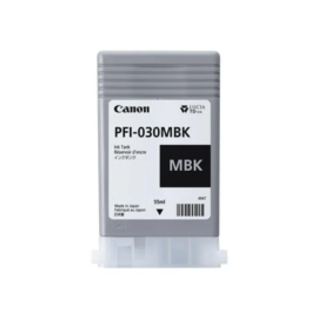 TINTA CANON PFI-030MBK 3488C001AA NEGRO MATE IMAGEPROGRAF TA-20/TA-30 (55 ML)