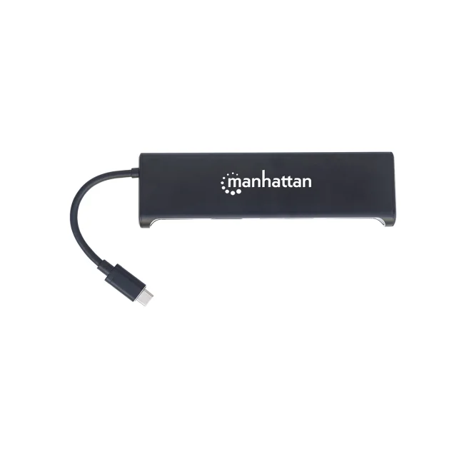 Manhattan Convertidor Docking USB-C Superspeed 4-en-1 a HDMI/VGA image 7
