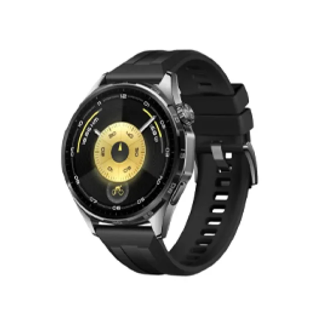 HUAWEI SMARWATCH GT 6 COLOR BLACK / PANTALLA AMOLED 1.47 PULGADAS / TRUSENSE, HRV Y FTP PARA CICLISMO/ HARMONYOS 6.0/ PESO 37.5G