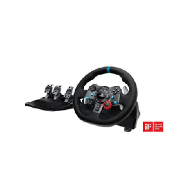 Logitech G G29 Driving Force Negro USB 2.0 Volante + Pedales Analógico/Digital PlayStation 4, Playstation 3