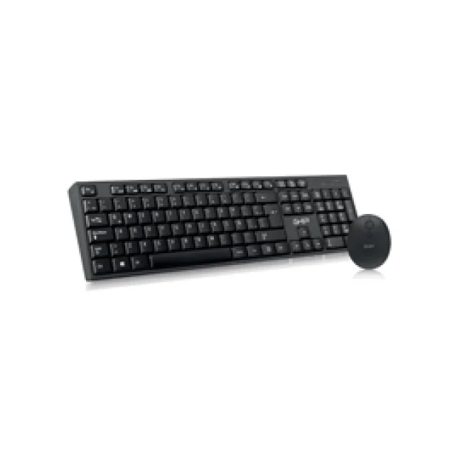 COMBO TECLADO MULTIMEDIA Y MOUSE OPTICO GHIA / GT5000 / INALAMBRICO / RECEPTOR USB / NEGRO